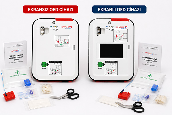 Ekranlı ve Ekransız OED Cihazları arasındaki fark nedir?