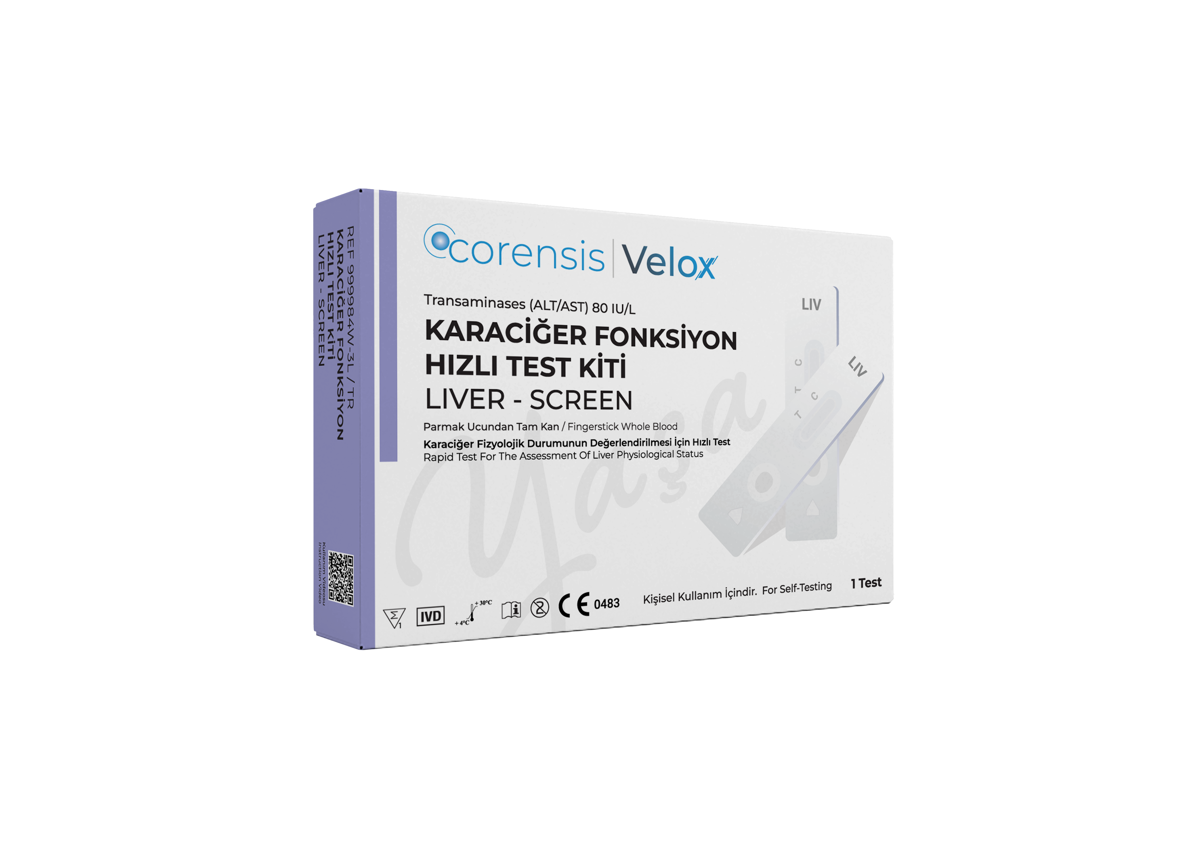 Karaciğer Fonksiyon Hızlı Test Kitia